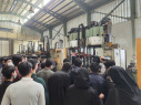 کویرتایر میزبان مهندسان آینده؛ بازدید علمی دانشجویان جدیدالورود مهندسی مکانیک از بزرگ‌ترین کارخانه تایرسازی شرق کشور 