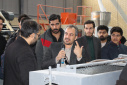 بازدید علمی دانشجویان مهندسی مکانیک از خطوط تولید و فناوری‌های کارخانه مهراس کویر