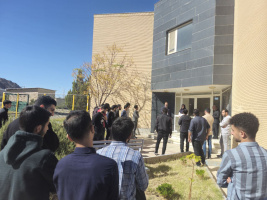 آب، مهندسی و تجربه میدانی؛ روایت بازدید دانشجویان مکانیک از تصفیه‌خانه بیرجند