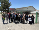 بازدید دانشجویان مهندسی مکانیک از تصفیه‌خانه آب شرب بیرجند